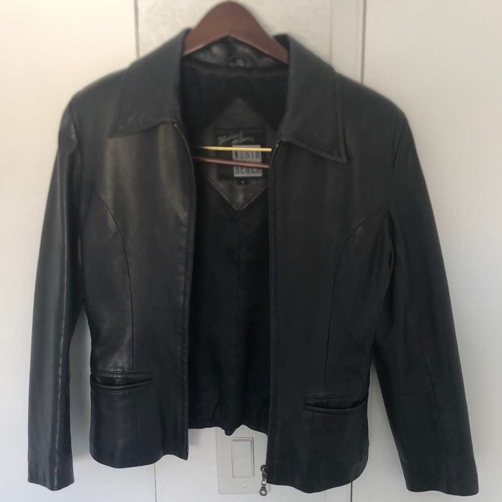 Women’s Leather Jacket. Michael Hoban North Beach